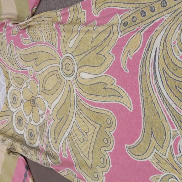 BEFORE + AGAIN SUPER CUTE SPRING COLORED 3/4 LENGTH SLEEVE DRESS - Picture 3 of 11